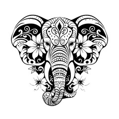 Elephant Svg, Elephant Mandala Svg, Elephant Clipart, Mandala Svg, Elephant Cricut, Elephant Vector, Africa Svg, Elephant Cut file, Elephant Svg, elephant mandala svg, Boho Elephant png, svg cut files