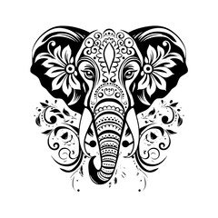 Elephant Svg, Elephant Mandala Svg, Elephant Clipart, Mandala Svg, Elephant Cricut, Elephant Vector, Africa Svg, Elephant Cut file, Elephant Svg, elephant mandala svg, Boho Elephant png, svg cut files