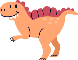 Cartoon Dinosaurs Illustration