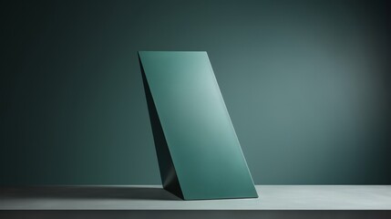 Soft-lit titanium stand adding color to minimalist settings