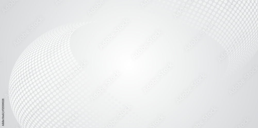 Wall mural halftone abstract background vector dot pattern gradient