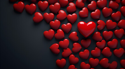 abstract red hearts romantic love background  Pro Photo,,
Free photo love writing near pretty hearts

