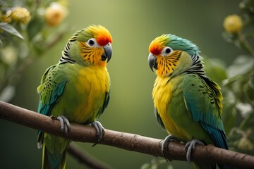 Obraz premium blue and yellow macaw