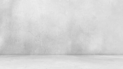 Empty gray concrete room studio background. Background for displaying product. Product presentation texture background.