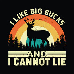 i like big bucks and i cannot lie vector t shirt design