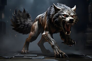 Dynamic_attack_pose_of_a_sinister_wolf