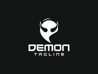 demon logo esport for business, Devil logo vector template
