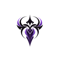 purple black fantasy logo