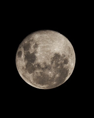 full moon in the night of 26-01-2024