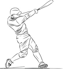 Baseball players in dynamic action in action - 725520734