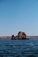 rocks in the Nile, Aswan