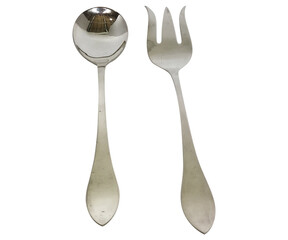 Image of Classic Vintage Spoon and Fork