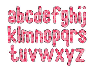 Versatile Collection of Love Note Alphabet Letters for Various Uses
