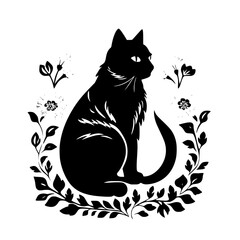 cat svg, cat floral svg, car lover svg, animal svg bundle, domestic pet svg, cat mom svg, cat bundle svg, cat mama svg, cat printable svg, flower svg, plant svg, floral svg, silhouette cat, cat, anima