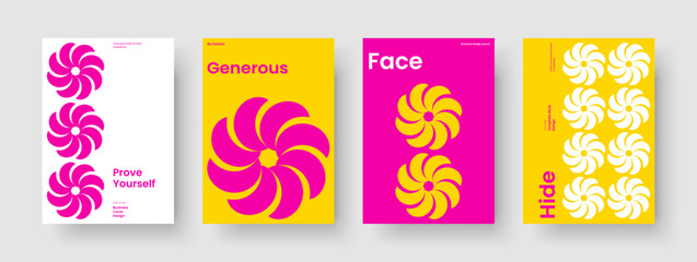 Obraz premium Abstract Flyer Template. Creative Book Cover Design. Isolated Business Presentation Layout. Background. Brochure. Report. Banner. Poster. Catalog. Brand Identity. Notebook. Handbill. Advertising