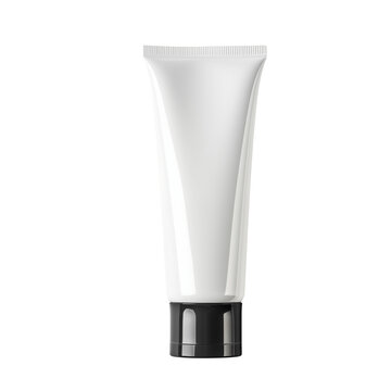recommend clip art: tube of white cream on a transparent background