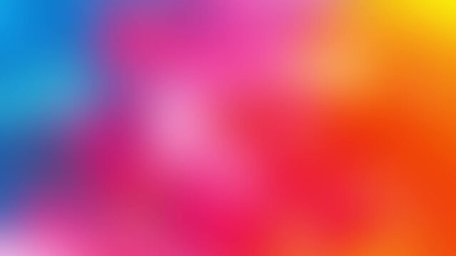 Color neon gradient. Moving abstract blurred background. Seamless looping video