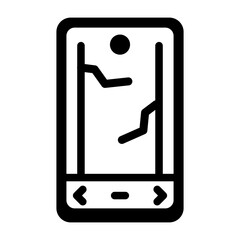 Smartphone Vector Icon © Graphic Nehar