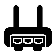 Router Vector Icon