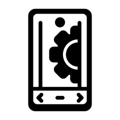 Smartphone Vector Icon © Graphic Nehar