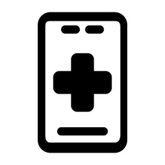 Medical App Vector Icon