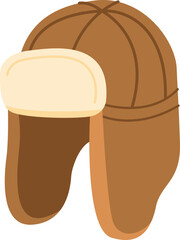 Flat Design Hat Illustration