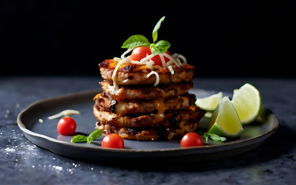 Capture the essence of Gringas in a mouthwatering food photography shot