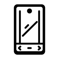 Smartphone Vector Icon © Graphic Nehar