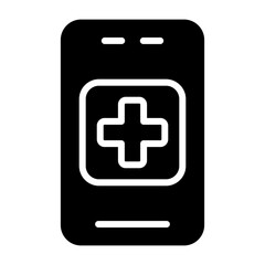 Medical App Vector Icon