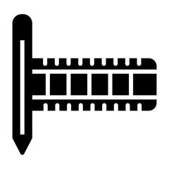 Film Editing Vector Icon