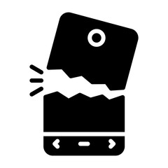 Smartphone Vector Icon © Graphic Nehar