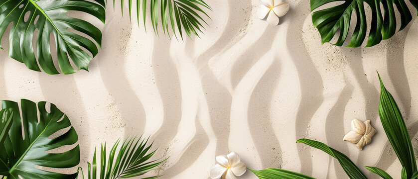 sand wallpaper with empty copy space, a summer, holiday theme