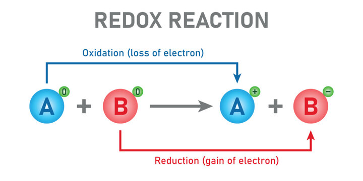 Oxidation and reduction reaction. Reducing agent and oxidizing agent. Redox reaction. Scientific resources for teachers and students.