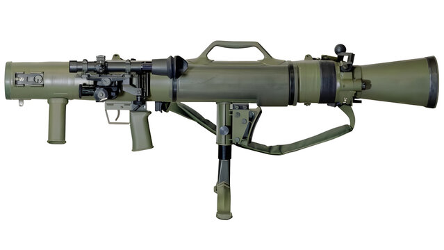 anti-tank rocket propelled grenade launcher "bazooka"