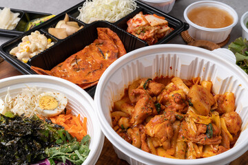 Dalgalbi, Korean food, Chuncheon, cheese, spicy buckwheat noodles, noodles, side dishes, Korean pancakes