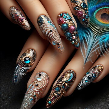 Beautify Your Nails With Unique Designs - FashionBuzzer.com