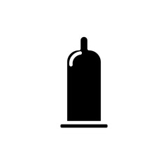 Obraz premium condom solid icon