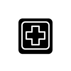 logo hospital solid icon