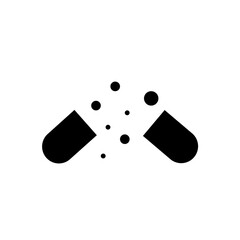 part of the medicine solid icon