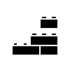 stack the blocks solid line