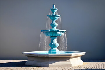Naklejka premium fountain,Generative AI