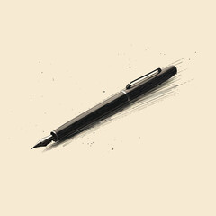 Pen Logo Minimalist