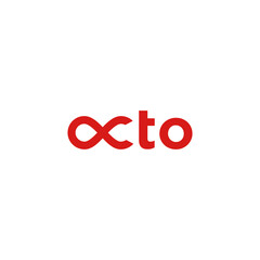 wordmark logo concept The word OCTP with octopus in the OC letters is suitable for digital application companies © Saiful