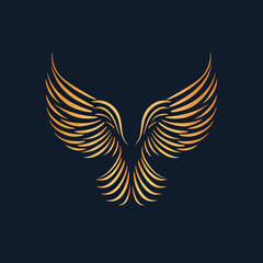 Golden wings Logo