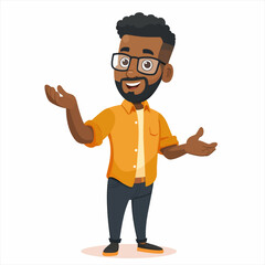 Black Male Presenter presenting 36