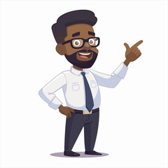 Black Male Presenter presenting 14