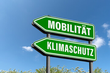 Wegweiser, Mobilität und Klimaschutz