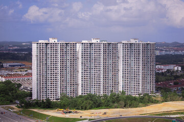 Apartment at Kempas City besides the main highway