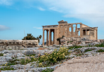 Fototapeta na wymiar ancient building in Athens Greece