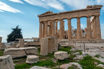 ancient building in Athens Greece